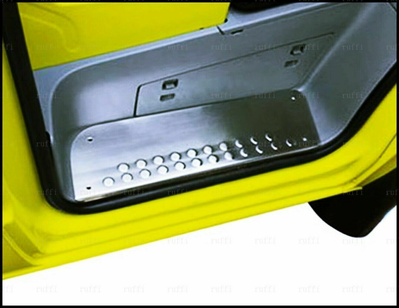CROMATURA BATTITACCO 3 PORTE MERCEDES SPRINTER W906 2006-2018 INOX ADESIVO 0032 AUTOELEGANCERICAMBI