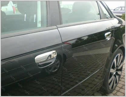 CROMATURA MANIGLIE 4 PORTE AUDI A6 C5 1997-2005 ACCIAIO INOX ADESIVO 0032 AUTOELEGANCERICAMBI