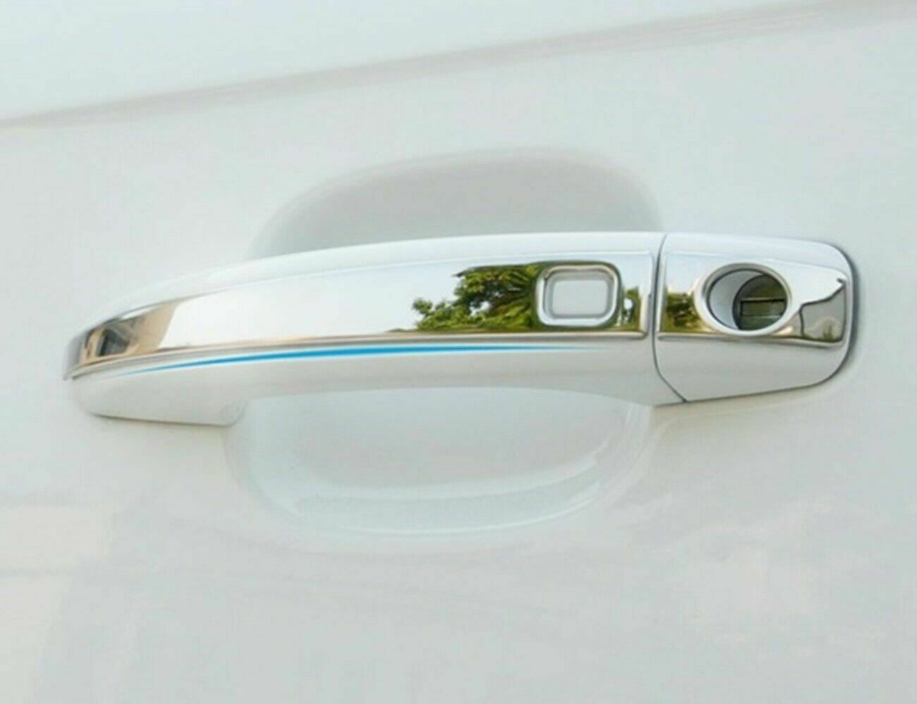 CROMATURA MANIGLIE 4 PORTE AUDI A5 2007-2016 ACCIAIO INOX ADESIVO 0032 AUTOELEGANCERICAMBI