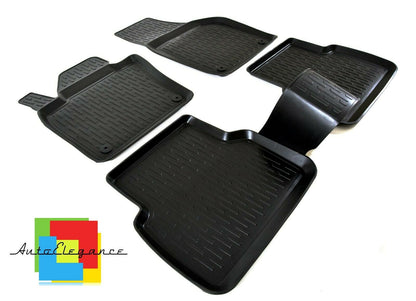 SET OF CUSTOM RUBBER CAR INTERIOR MATS VW Passat B7 2010-2014 0032