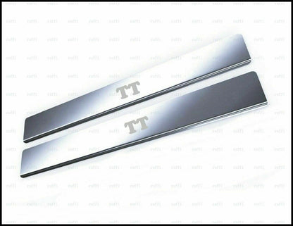 CROMATURA BATTITACCO PORTE AUDI TT/Roadster FV 2014+ ACCIAIO INOX ADESIVO 0032 AUTOELEGANCERICAMBI