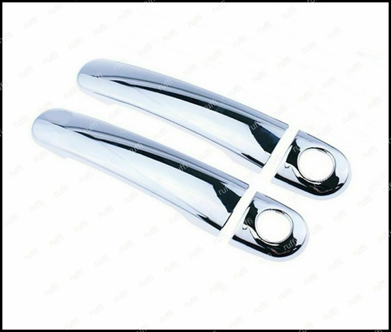CROMATURA MANIGLIE PORTE AUDI TT/Roadster 1998-2014 CL ACCIAIO INOX ADESIVO 0032 AUTOELEGANCERICAMBI