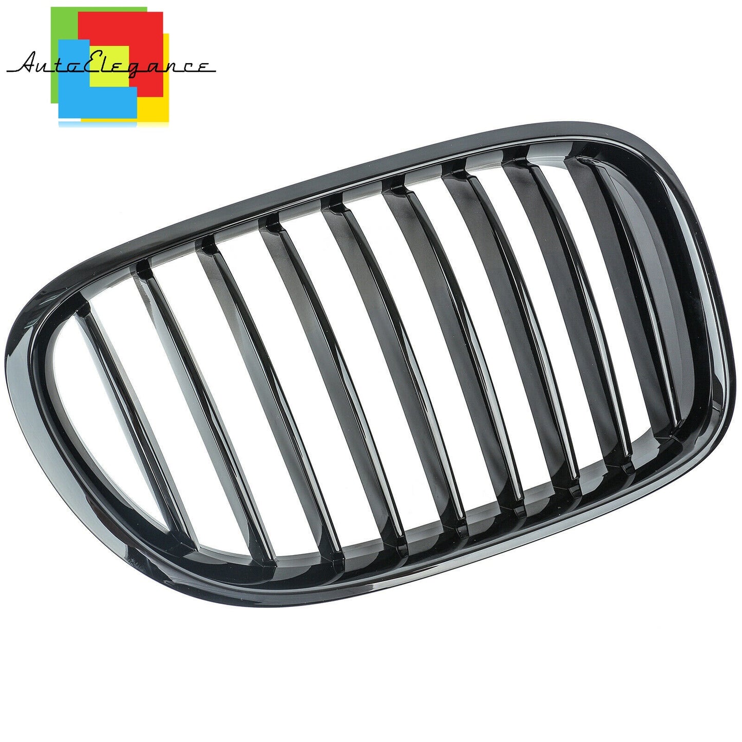 5 SERIES F09 GRAN TURISMO GLOSS BLACK SINGLE KIDNEY MUSTACHE GRILLE NEWS