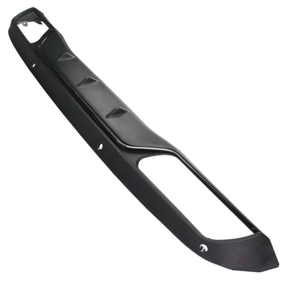 MERCEDES C W205 S205 2014-2018 REAR DIFFUSER ABS TIPPER STAINLESS STEEL AMG BLACK