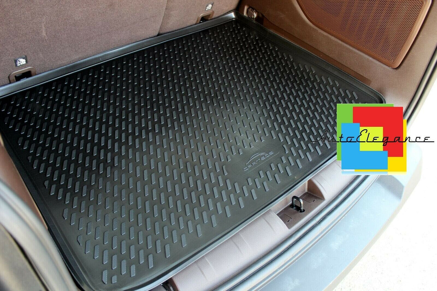 TRUNK LINER RUBBER CARPET SUPERGRIP JEEP RENEGADE 2015+ -AT-