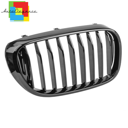 GRILLE MUSTACHE SERIES 7 G10 G11 LOOK M GLOSSY BLACK SINGLE KIDNEY NEWS