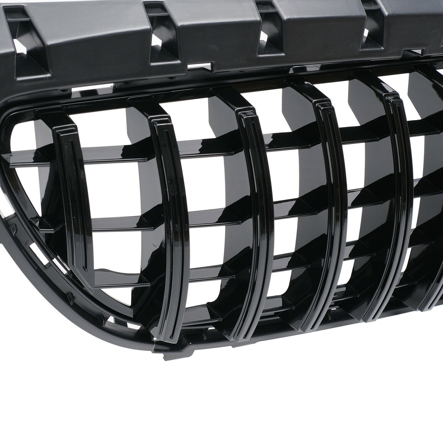 MERCEDES B W246 2014-2018 AMG FRONT GRILLE GT-R LOOK AMG BLACK PROFILES