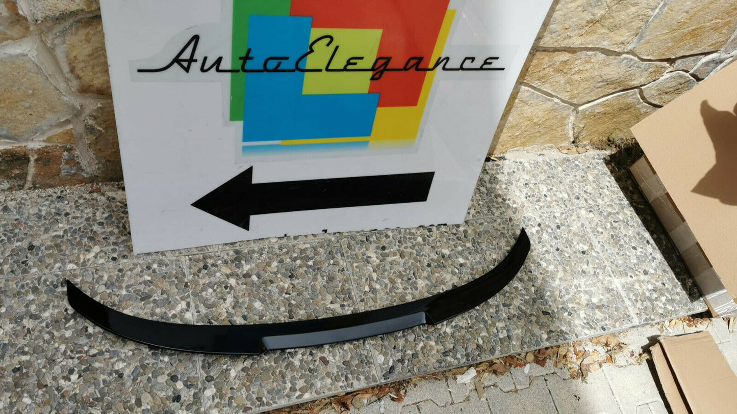 BMW SERIE 3 E90 BERLINA 2005-2012 SPOILER SUL COFANO IN ABS LOOK M4 NERO LUCIDO AUTOELEGANCERICAMBI