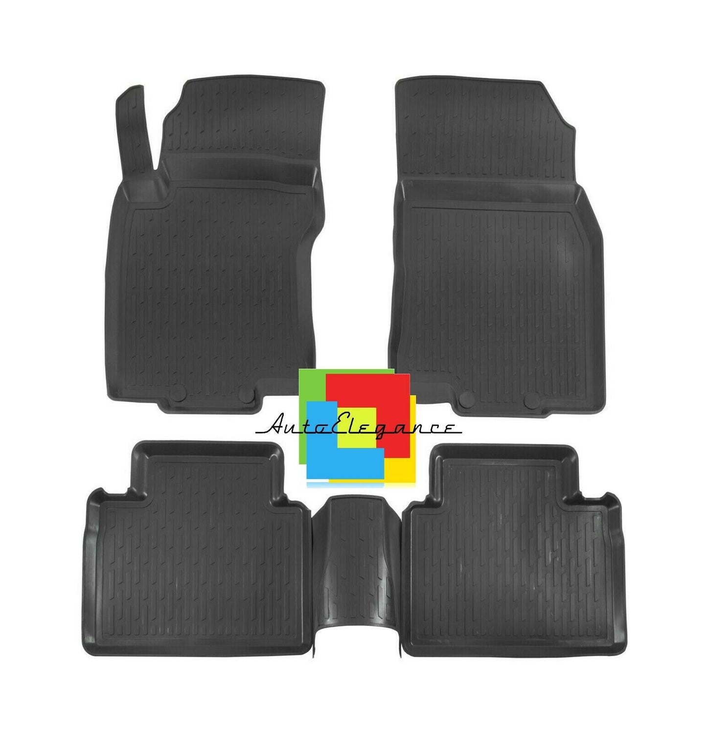 CUSTOM RUBBER CAR INTERIOR MATS SET FOR NISSAN X-TRAIL 2014+ 0032
