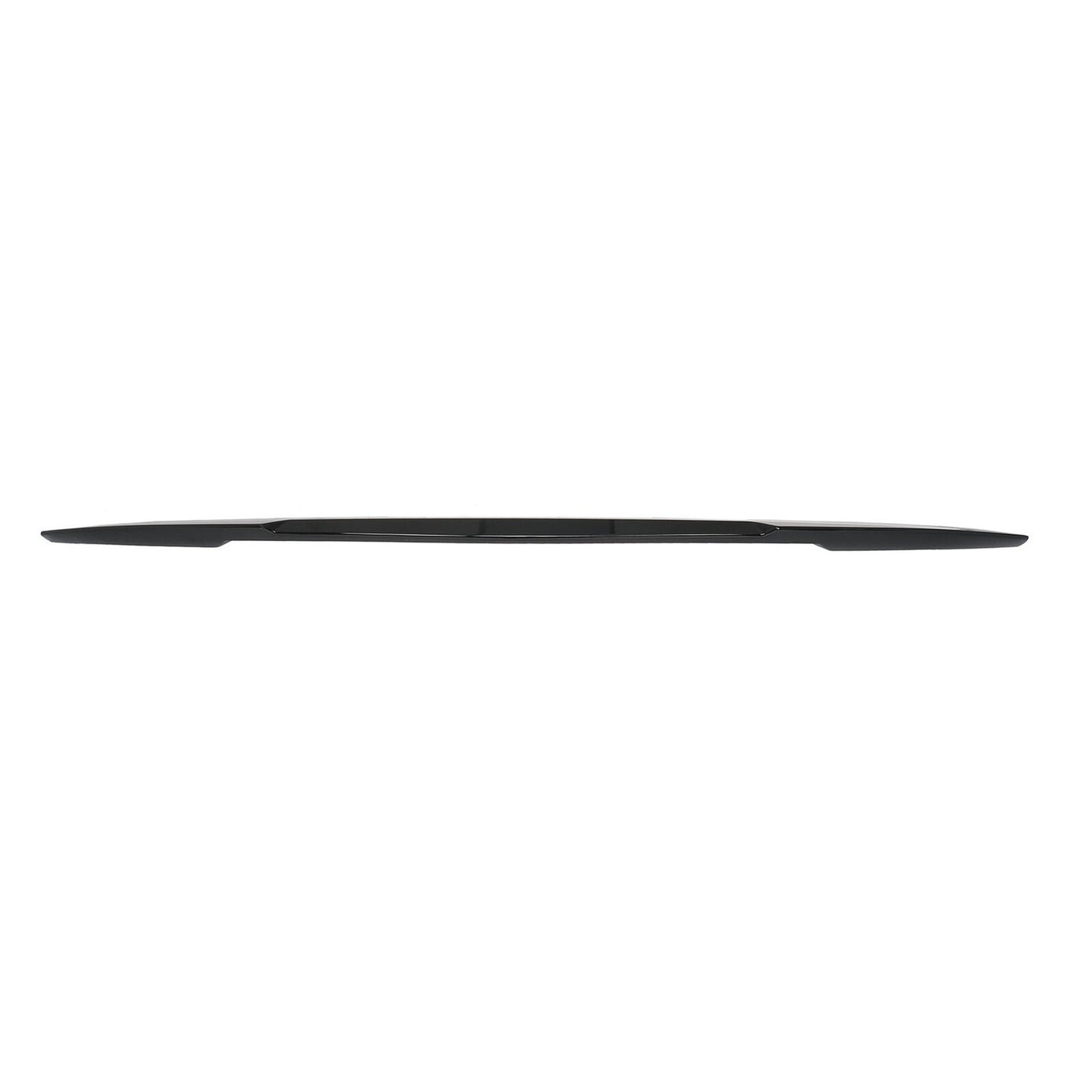 RS4 REAR BONNET SPOILER AUDI A4 B8 8K SEDAN 2008-2015 IN GLOSSY BLACK ABS