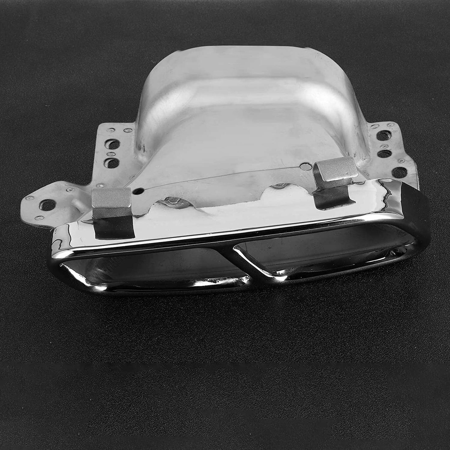 ADATTO PER MERCEDES CLASSE A W176 CLA W117 TERMINALI DI SCARICO LOOK AMG ACCIAIO INOX CROMATO AUTOELEGANCERICAMBI