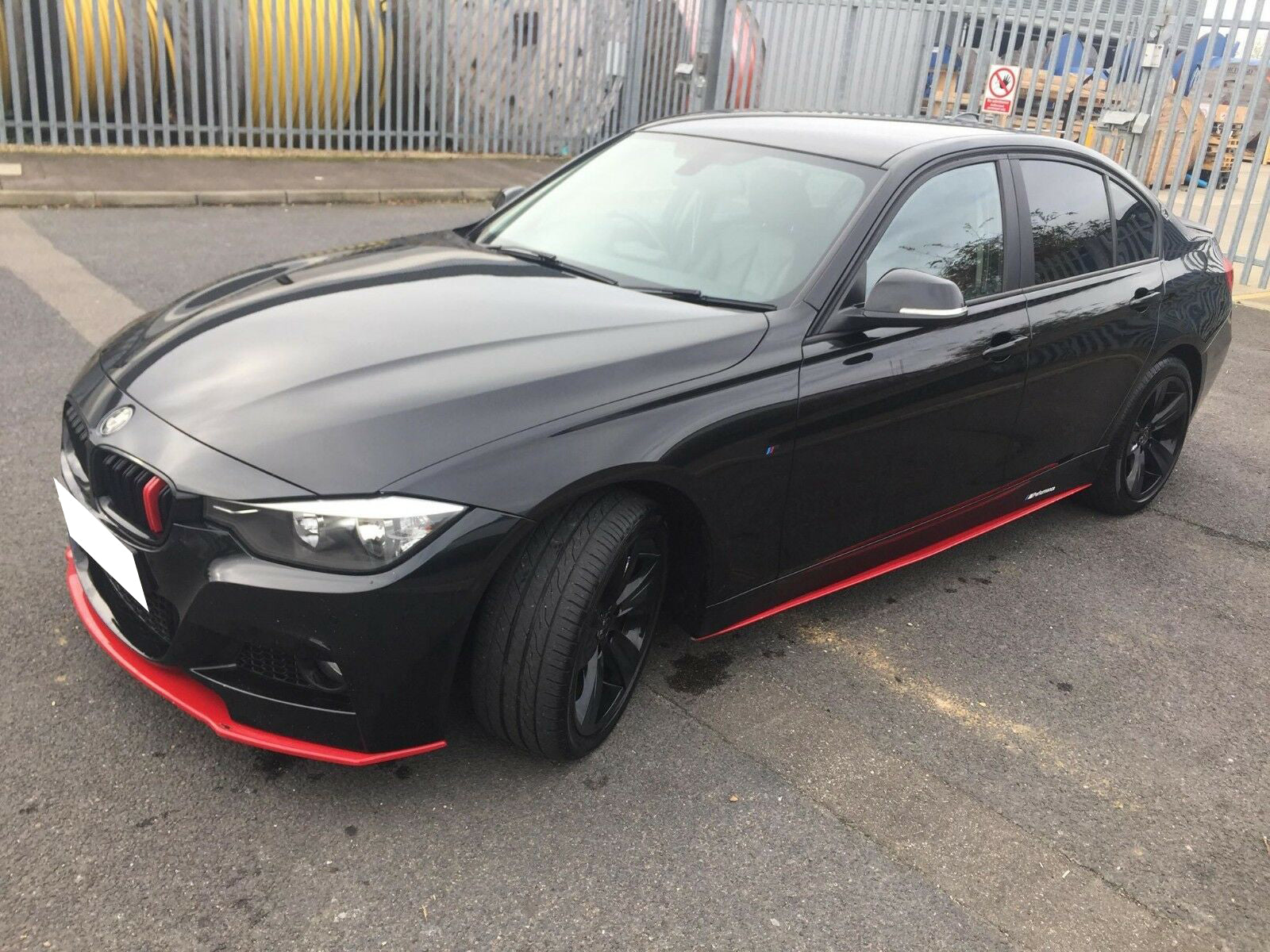 BMW SERIE 3 F30 F31 2011-2018 SPOILER SOTTO PARAURTI ANTERIORE SPLITTER AUTOELEGANCERICAMBI