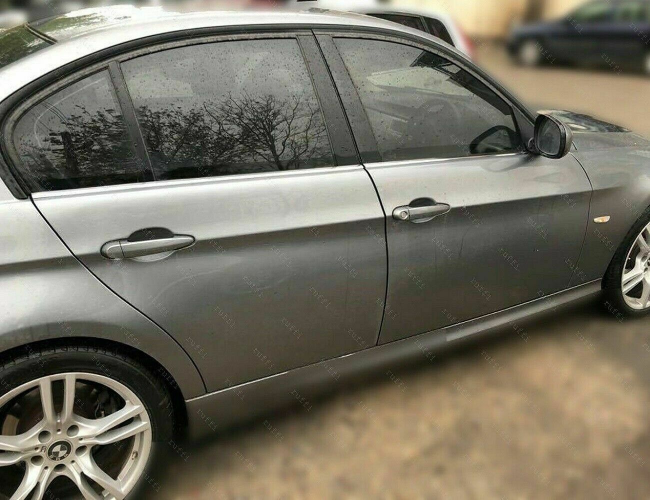 CROMATURA CORNICI FINESTRINI 4PZ BMW 3 E90 2004-2011 ACCIAIO INOX ADESIVO 0032 AUTOELEGANCERICAMBI