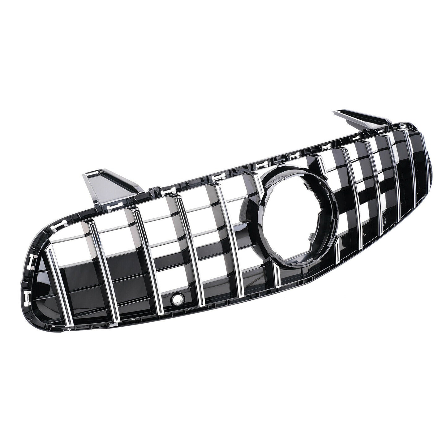 MERCEDES SL R231 DAL 2017+ GRIGLIA ANTERIORE PROFILI SATINATI ABS