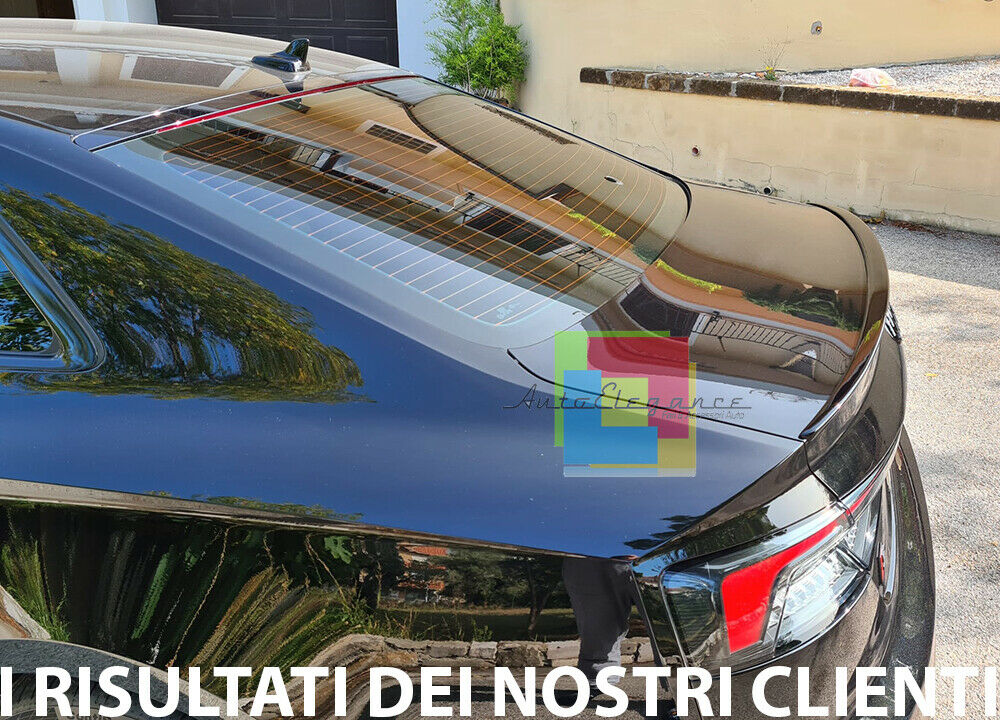 SPOILER POSTERIORE COFANO AUDI A5 COUPE 3 PORTE 2016+ S5 SLINE IN ABS