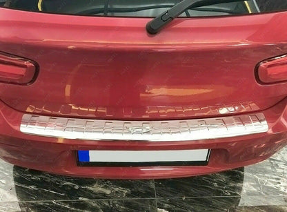 CROMATURA PROTEZIONE PARAURTI POSTERIORE BMW 1 F20 F21 2011+ INOX ADESIVO 0032 AUTOELEGANCERICAMBI