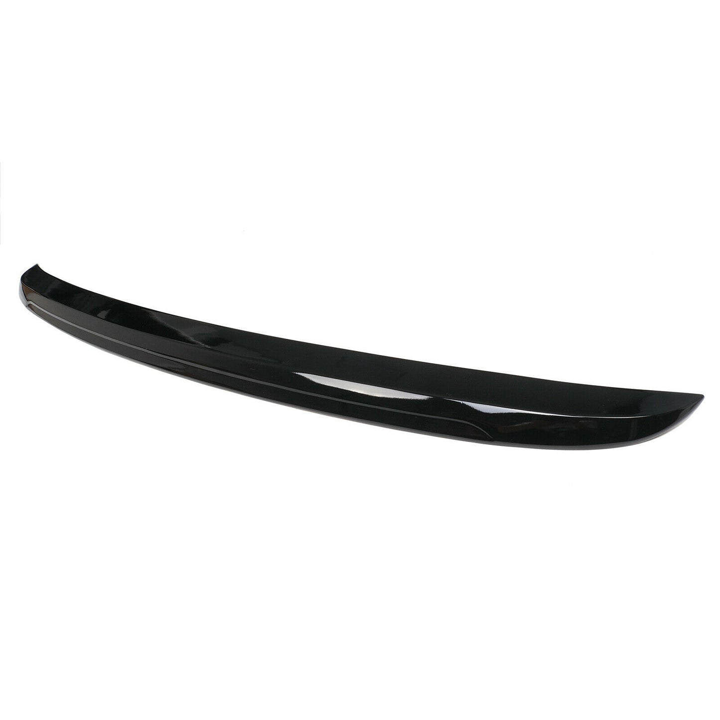 SPOILER POSTERIORE COFANO PER BMW SERIE 5 E60 BERLINA LOOK M5 IN ABS NERO LUCIDO