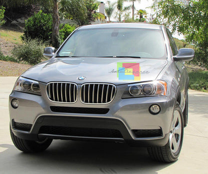 M LOOK FRONT GRILLE FOR BMW X3 F25 2010+ CHROME GRILLE