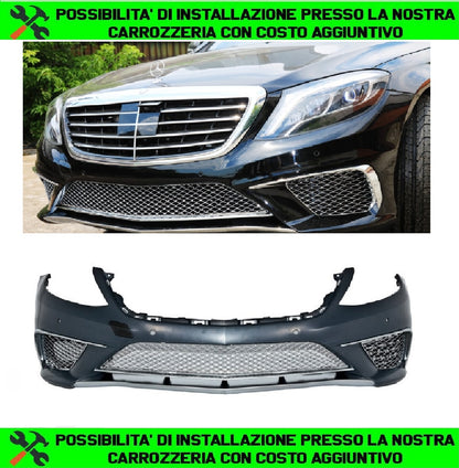 PARAURTI ANTERIORE MERCEDES CLASSE S W222 S65 DESIGN 2013-2017