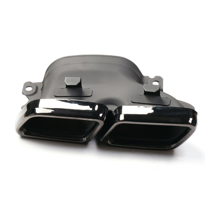 MERCEDES GLE COUPE 2015-2019 AMG REAR DIFFUSER WITH BLACK STAINLESS STEEL TIPPER