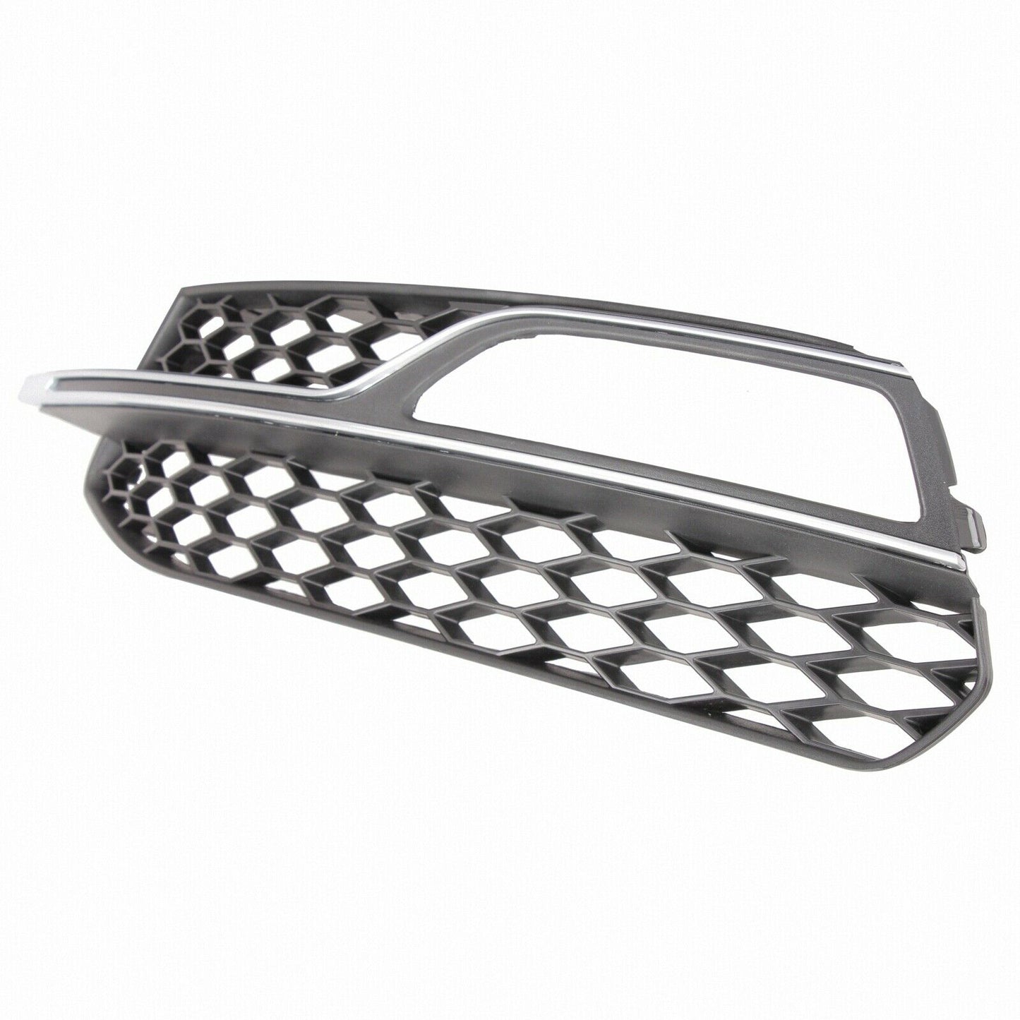 DRILLED FOG LIGHT GRILLS FOR AUDI A3 8V SLINE S3 2012-2016 ABS HONEYCOMB