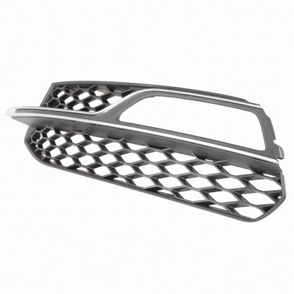 DRILLED FOG LIGHT GRILLS FOR AUDI A3 8V SLINE S3 2012-2016 ABS HONEYCOMB