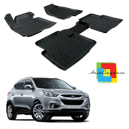 SET TAPPETINI INTERNI AUTO IN GOMMA SU MISURA HYUNDAI IX35 2010-2015 0032
