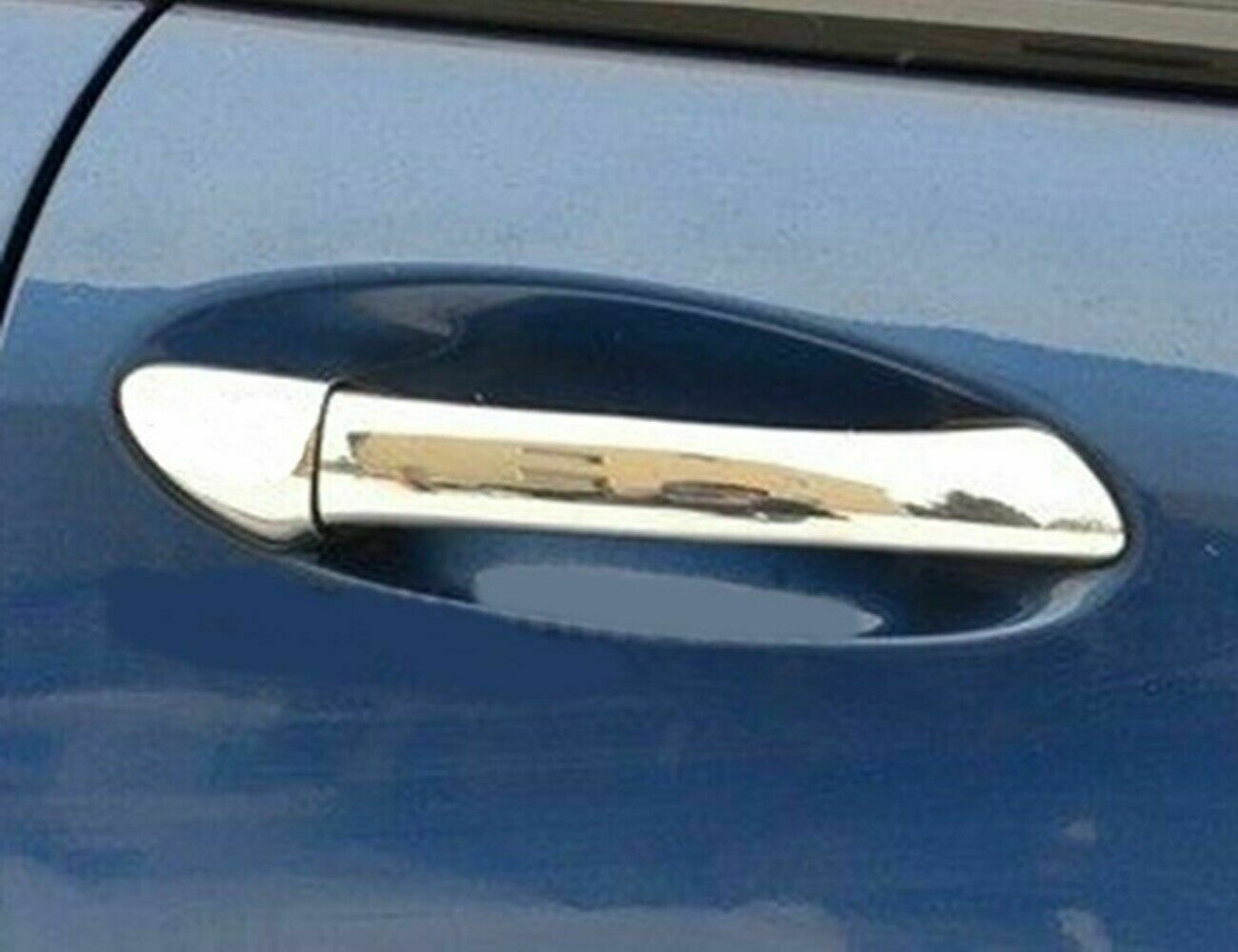 CROMATURA MANIGLIE 2 PORTE MERCEDES C CL203 W203 2001-2008 INOX ADESIVO 0032 AUTOELEGANCERICAMBI