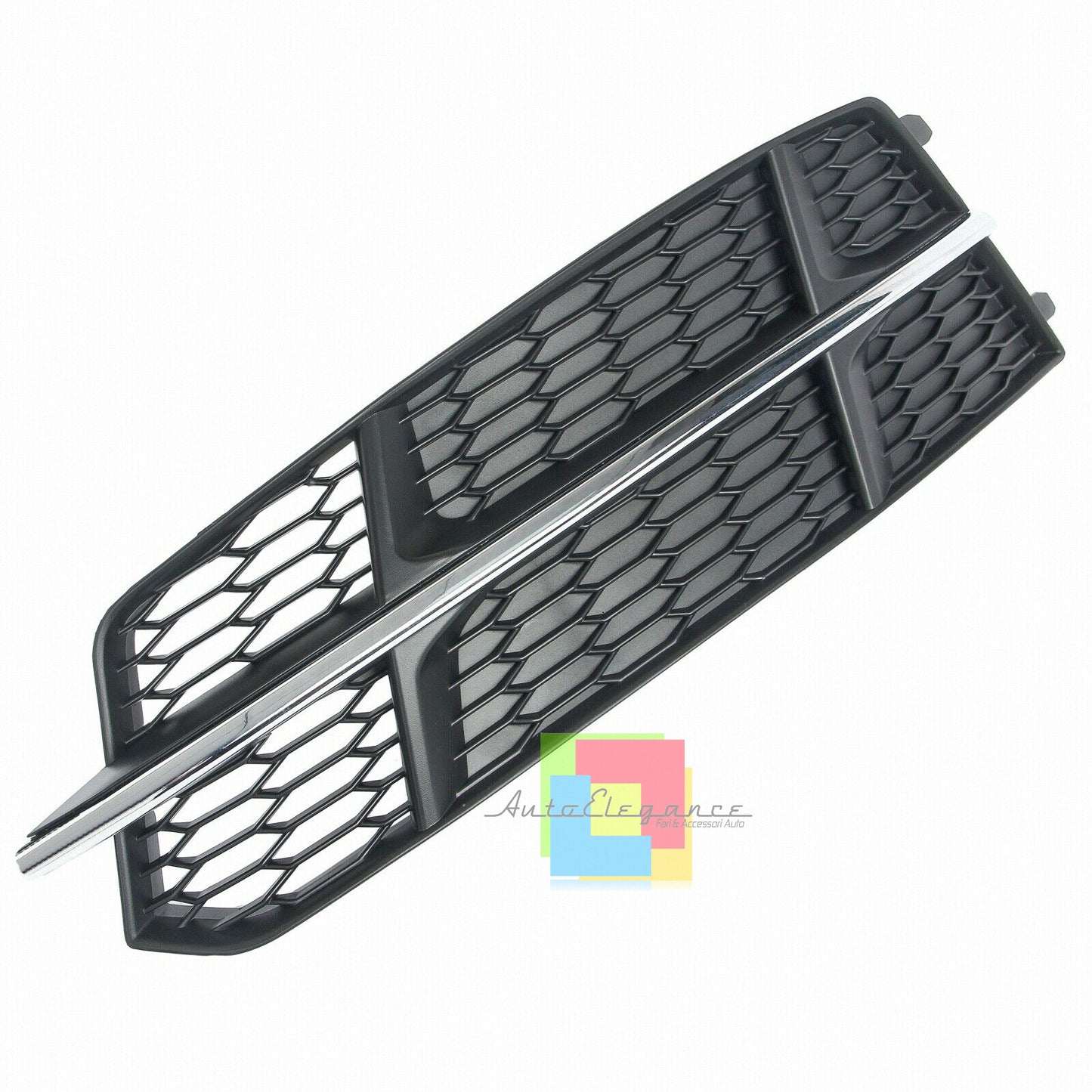 AUDI A6 4G C7 2015-2019 SLINE GRIGLIE FENDINEBBIA NIDO D'APE PROFILO SATINATO AUTOELEGANCERICAMBI