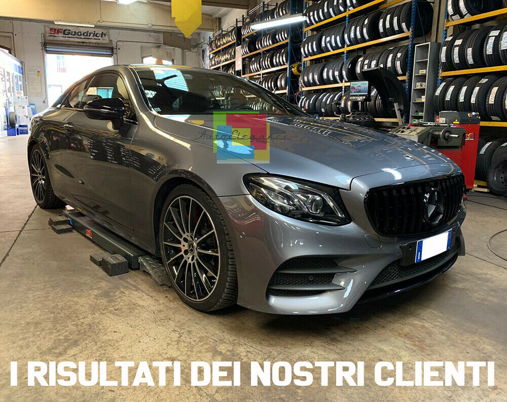 GRIGLIA ANTERIORE AMG PANAMERICANA MERCEDES CLASSE E W213 2016+ BLACK EDITION