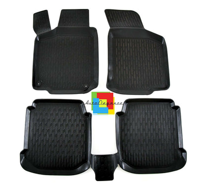 SET OF CUSTOM RUBBER CAR INTERIOR MATS VW Bora 1997-2003 0032