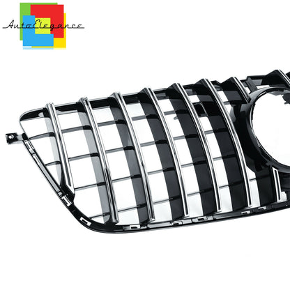 FRONT GRILLE GL W166 X166 GT LOOK GLOSS BLACK CHROME FINISHES NEWS