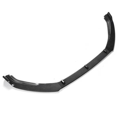 VW GOLF 7 7.5 VII LAMA SOTTO PARAURTI ANTERIORE IN ABS LOOK SPLITTER CARBON LOOK