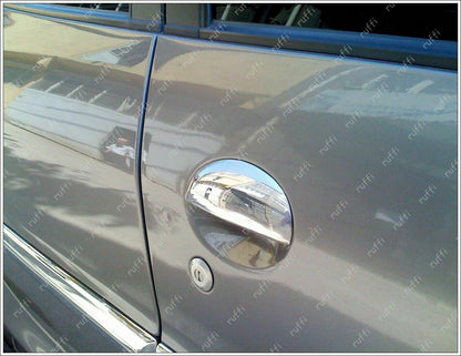 CROMATURA MANIGLIE 2 PORTE CITROEN C1 MK1 2005-2014 ACCIAIO INOX ADESIVO 0032 AUTOELEGANCERICAMBI