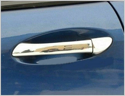 CROMATURA MANIGLIE 4 PORTE MERCEDES E W211 S211 2002-2009 INOX ADESIVO 0032 AUTOELEGANCERICAMBI