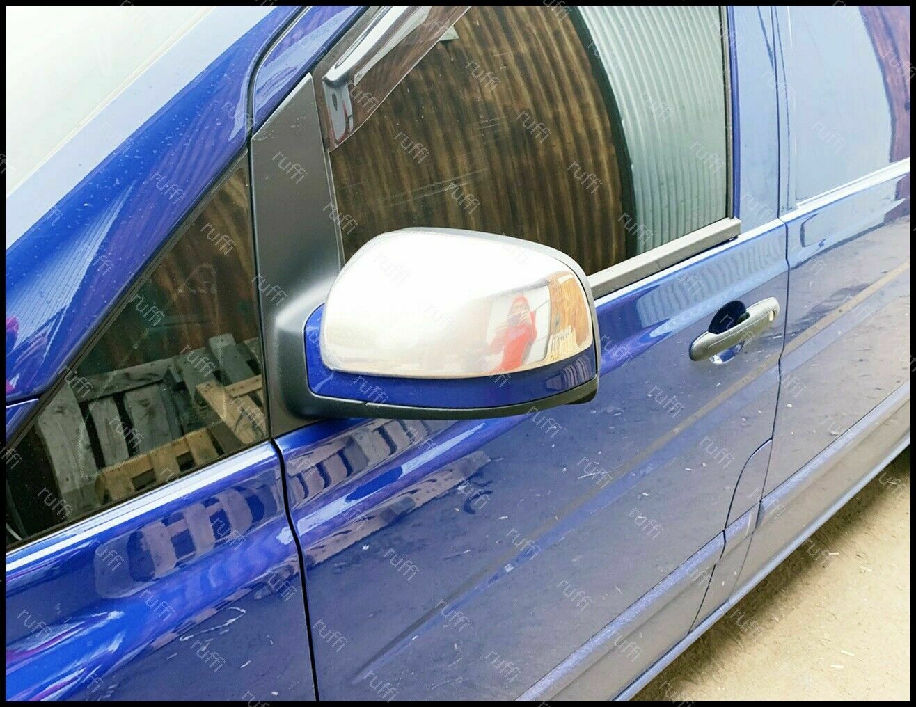 CROMATURA SPECCHIETTI LATERALI MERCEDES VITO W639 2010-2014 INOX ADESIVO 0032 AUTOELEGANCERICAMBI