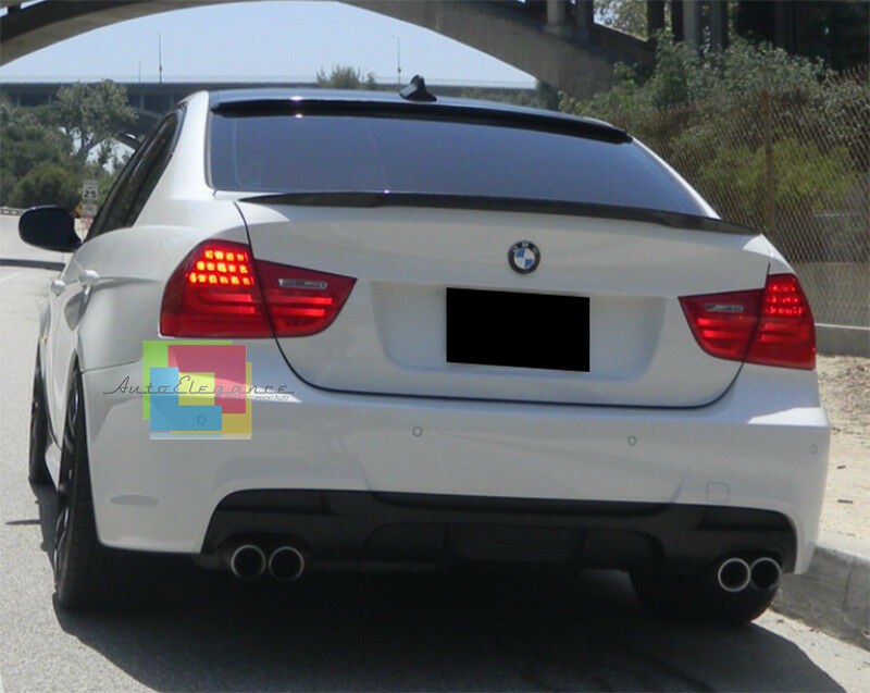 BMW SERIE 3 E90 BERLINA 2005-2012 SPOILER SUL COFANO LOOK M-TECH IN ABS AUTOELEGANCERICAMBI