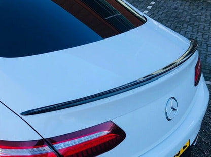 MERCEDES E-CLASS COUPE C238 AMG LOOK GLOSS BLACK REAR BONNET SPOILER