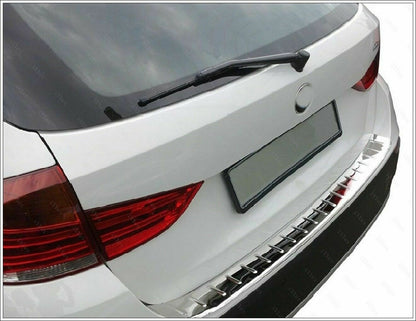 CROMATURA PROTEZIONE PARAURTI POSTERIORE BMW X1 F48 2014+ INOX ADESIVO 0032 AUTOELEGANCERICAMBI