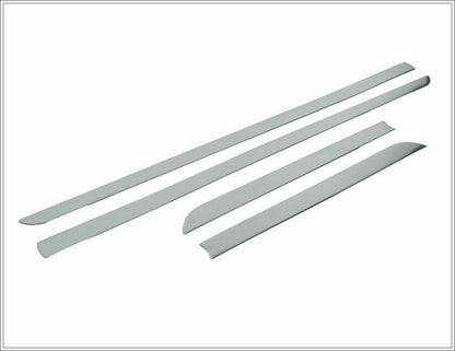 CROMATURA FASCE LATERALI PORTIERE AUDI Q5 8R 2008-2016 ACCIAIO INOX ADESIVO 0032 AUTOELEGANCERICAMBI