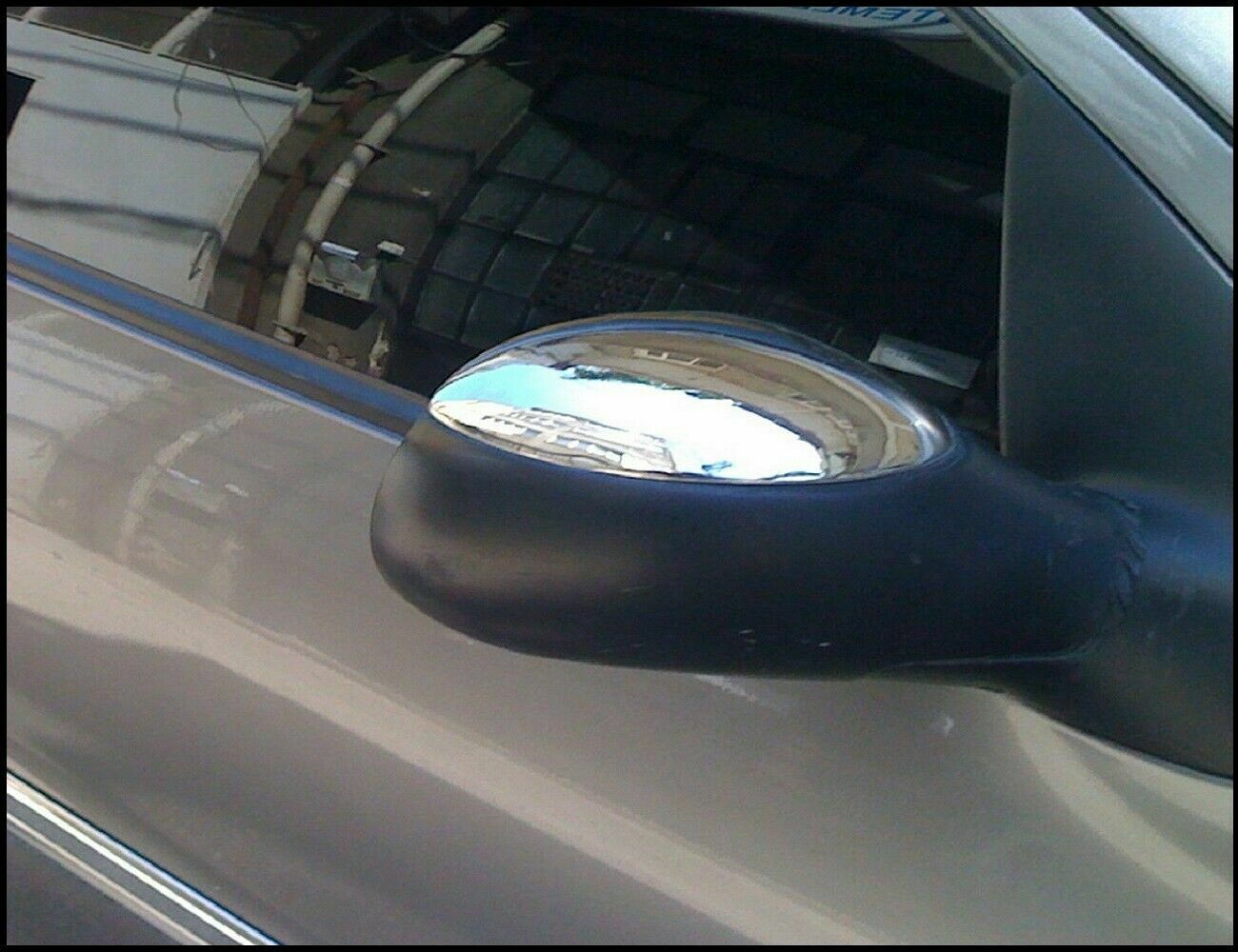 CROMATURA SPECCHIETTI LATERALI CITROEN C2 2003+ INOX ADESIVO 0032 AUTOELEGANCERICAMBI