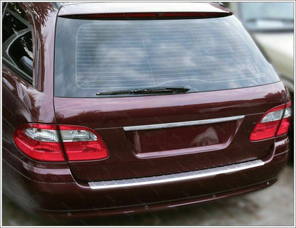CROMATURA PROTEZIONE PARAURTI POST. MERCEDES E S211 W211 02-09 INOX ADESIVO 0032 AUTOELEGANCERICAMBI