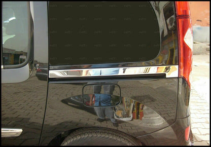 CROMATURA FASCE PORTIERA SCORREVOLE 2PZ MERCEDES CITAN 2012+ INOX ADESIVO 0032 AUTOELEGANCERICAMBI