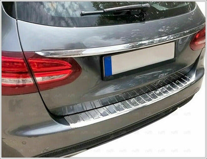 CROMATURA PROTEZIONE PARAURTI POST. MERCEDES C S205 2014+ INOX ADESIVO 0032 AUTOELEGANCERICAMBI
