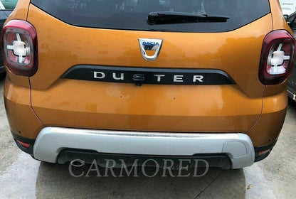 CROMATURA PROTEZIONE PARAURTI POSTERIORE DACIA DUSTER 2018+ INOX ADESIVO 0032 AUTOELEGANCERICAMBI