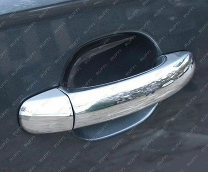CROMATURA MANIGLIE 4 PORTE AUDI Q7 4L 2006-2011 ACCIAIO INOX ADESIVO 0032 AUTOELEGANCERICAMBI