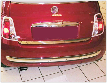 CROMATURA BAGAGLIAIO FIAT 500 500C 2007-2015 ACCIAIO INOX ADESIVO 0032 AUTOELEGANCERICAMBI