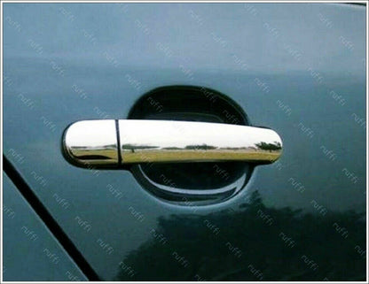 CROMATURA MANIGLIE PORTE SKODA OCTAVIA MK1 1996-2004 ACCIAIO INOX ADESIVO 0032 AUTOELEGANCERICAMBI