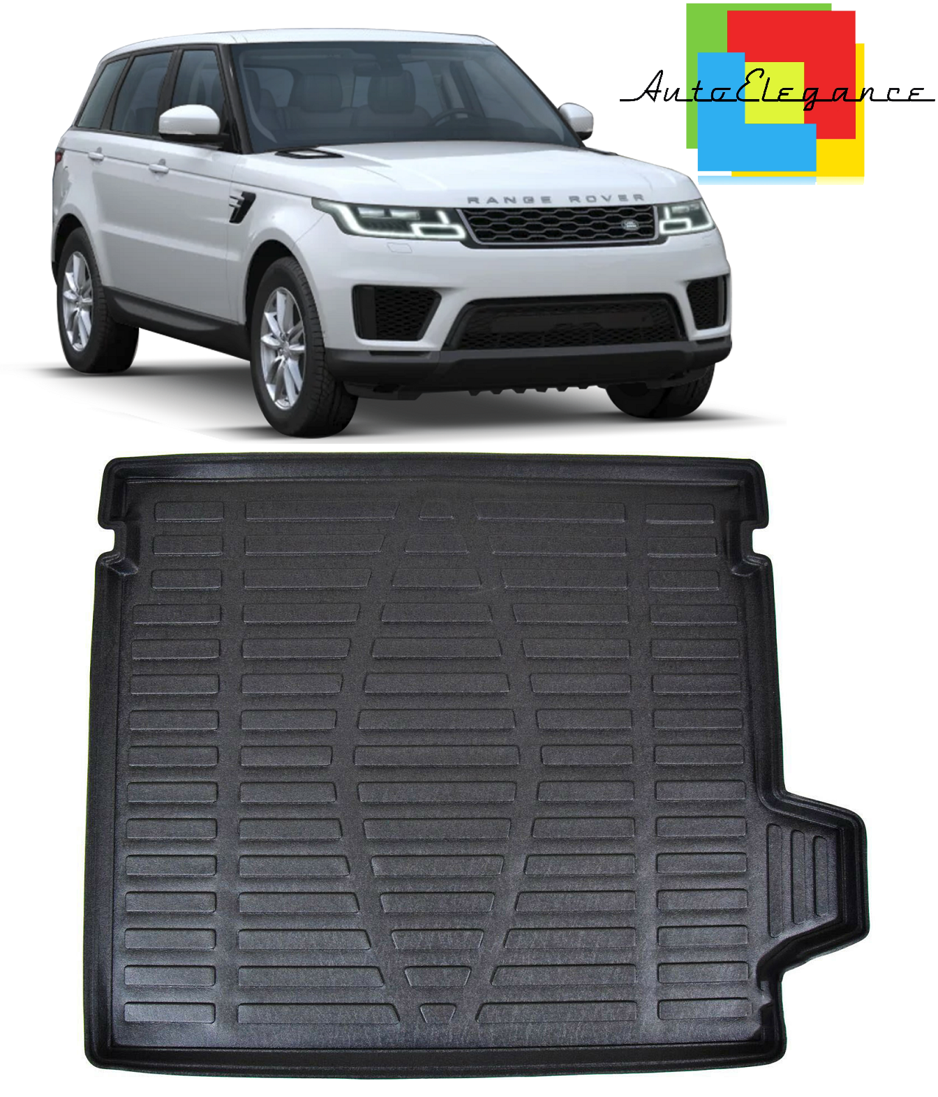 TRUNK LINER RUBBER CARPET SUPERGRIP RANGE ROVER SPORT 2013+ 0032