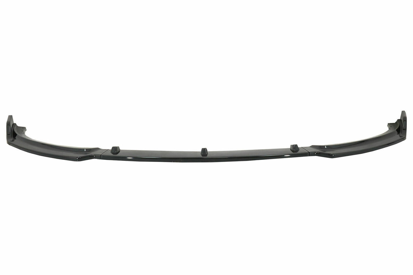 LAMA BMW SERIE 3 F30 F31 STANDARD SOTTO PARAURTI ANTERIORE SPLITTER NERO LUCIDO
